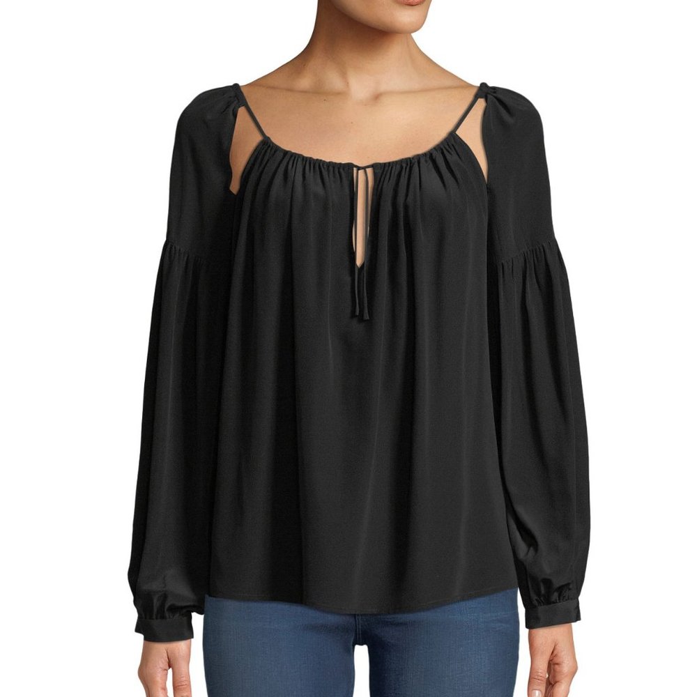 Frame Silk Blouse